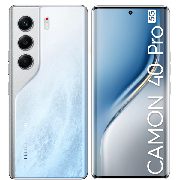 Купить Смартфон Tecno Camon 40 Pro 5G 8/256Gb Glacier White